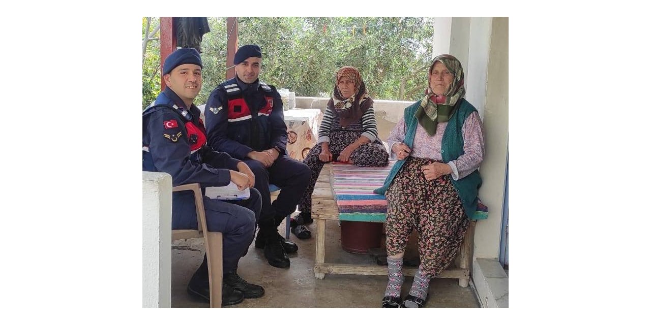 Jandarmadan yaşlı çınarlara saygı