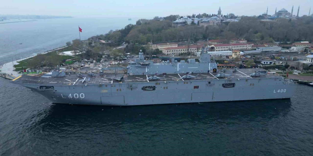 TCG Anadolu gemisini Ramazan Bayramı’nın ilk günün 16 bin 127 kişi ziyaret etti