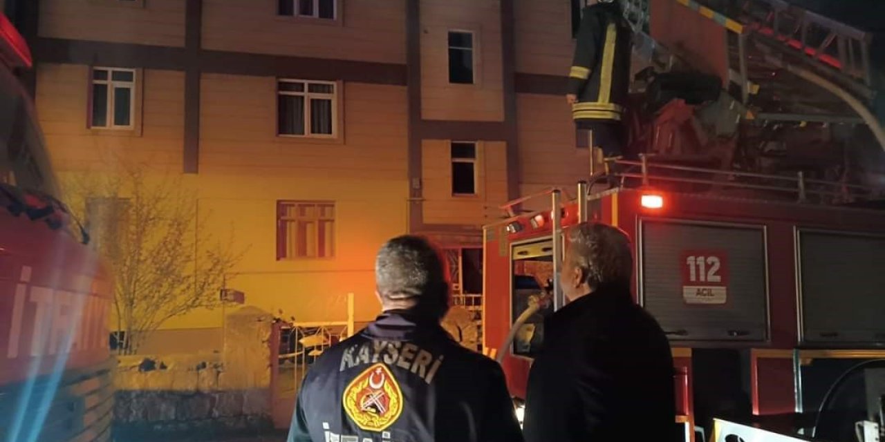 Bünyan’da korkutan yangın