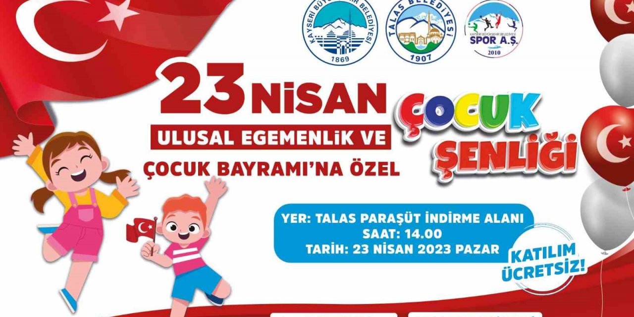 Büyükşehir’den 23 Nisan’a özel “çocuk şenliği”