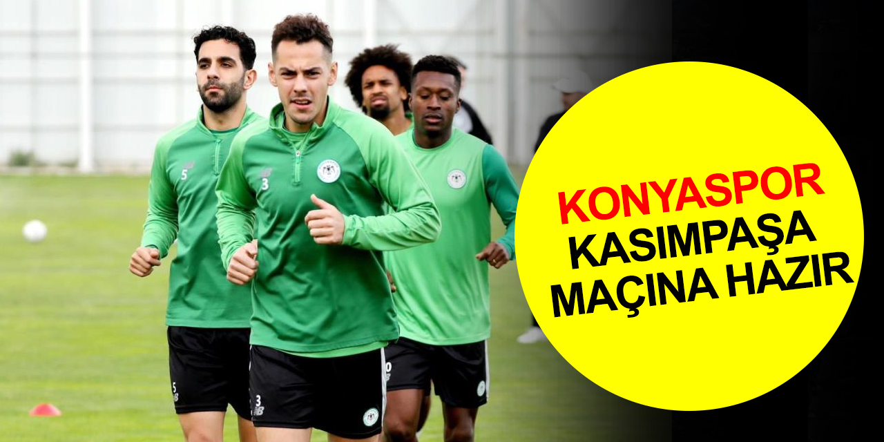 Konyaspor, Kasımpaşa maçı hazırlıklarını tamamladı