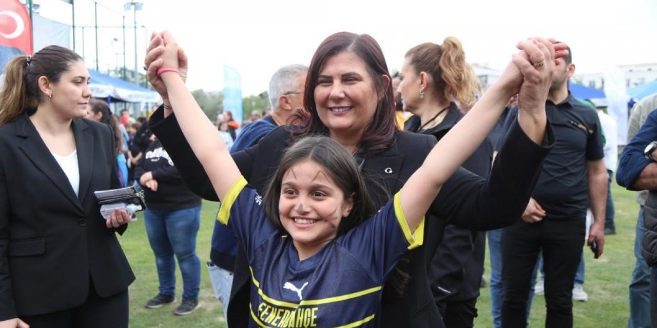 Başkan Çerçioğlu, Aydın Tekstil Park’ta çocuklar ve aileleriyle buluştu