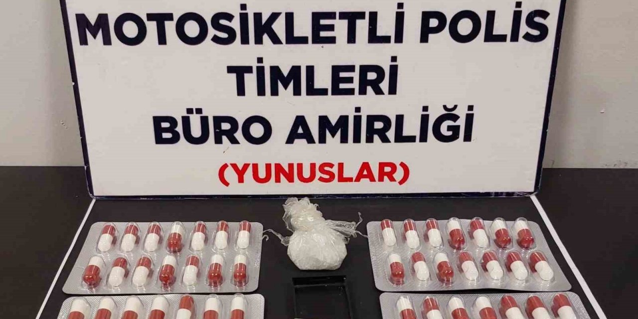Kütahya’da Yunus Timleri uyuşturucu ele geçirdi