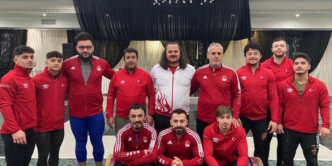 Halterde milliler, 22 madalya ile şampiyonaya damga vurdu