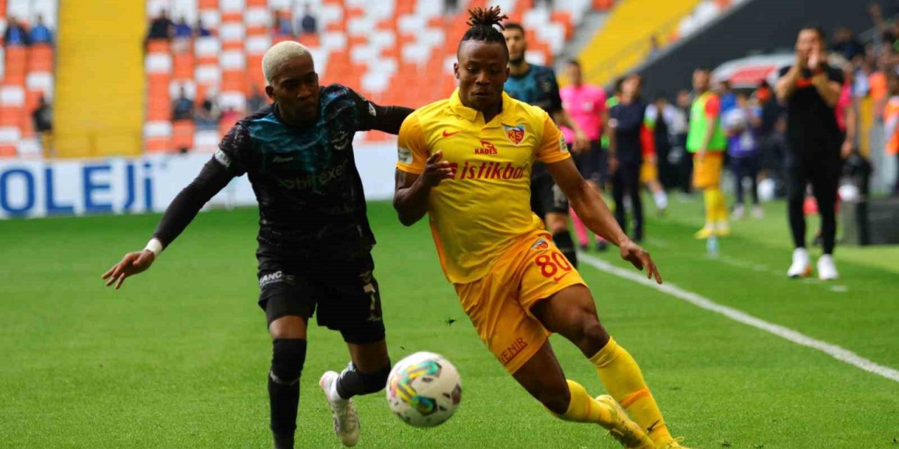 Kayserispor 3 maçtır kazanamıyor