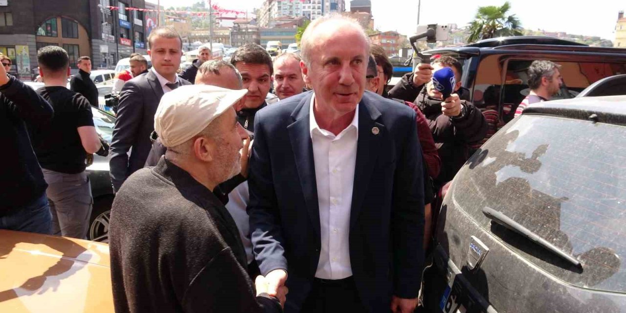 "AK Parti’nin polisi nasıl sizi koruyor" diyen vatandaşa İnce’den "Devletin polisine saygısızlık yapma" cevabı