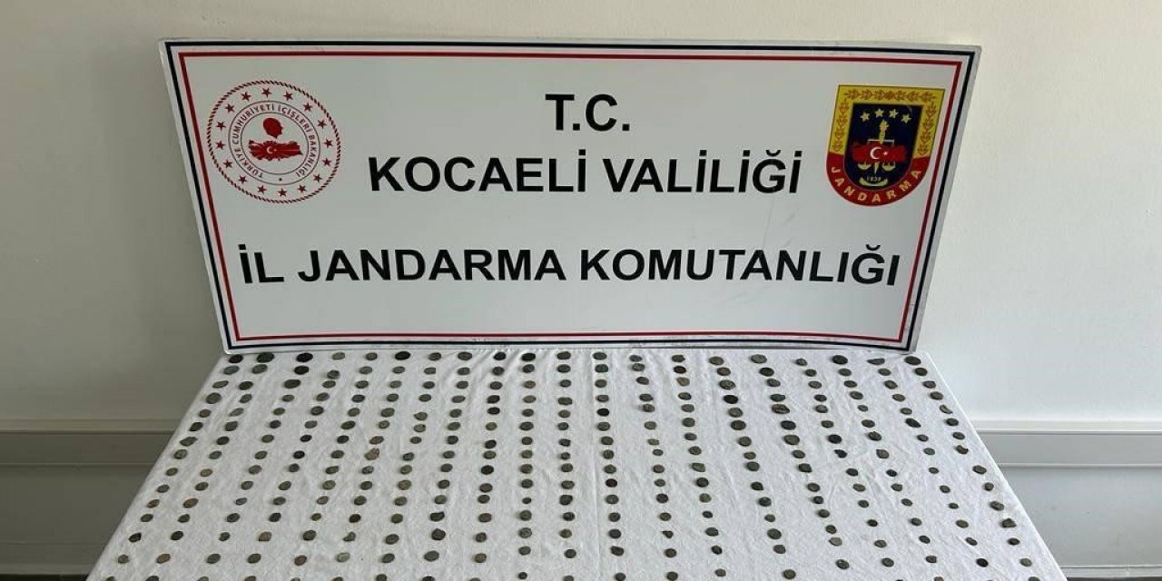 Kocaeli’de 505 tarihi eser ele geçirildi