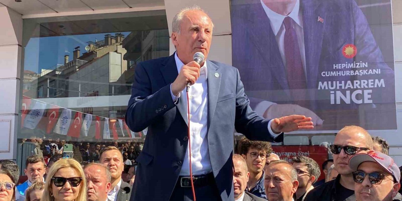 Muharrem İnce Bartın’da vatandaşlara seslendi