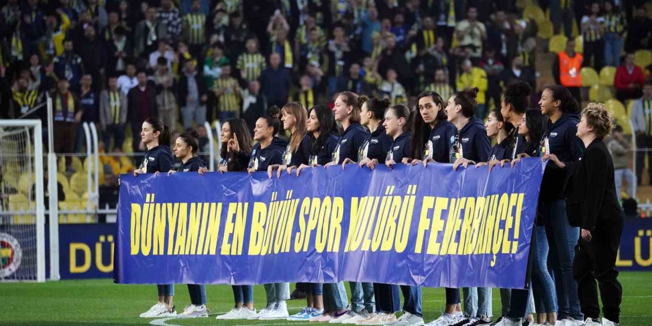 Avrupa şampiyonu Fenerbahçe Kadın Basketbol Takımı Ülker Stadı’nda