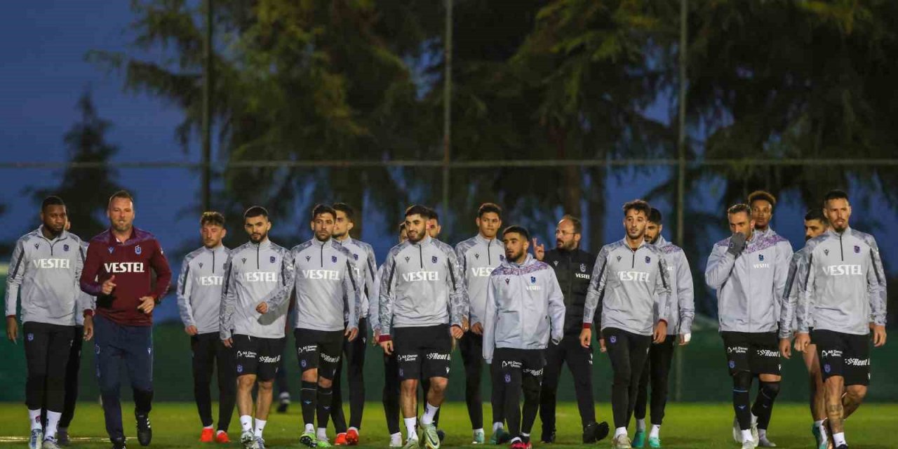 Trabzonspor Konyaspor hazırlıklarına başladı