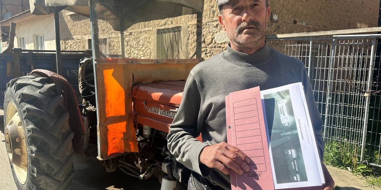 Hayatında hiç İstanbul’u görmedi... Traktörüne 54 kez otoyol ve köprü cezası geldi