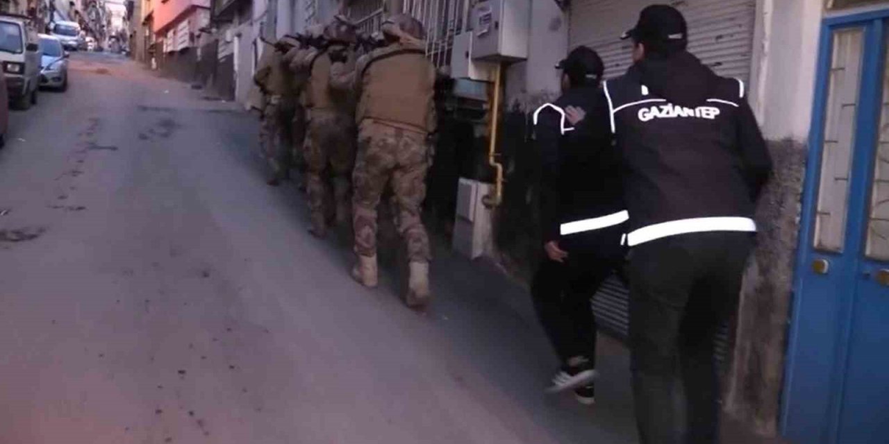 Gaziantep’te uyuşturucu operasyonu: 28 şüpheli tutuklandı