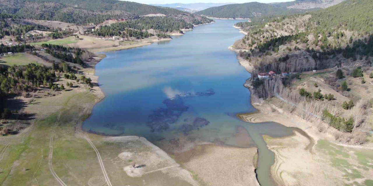 Kar suları ve sağanak yağışlar, Kastamonu’nun su ihtiyacını karşılayan barajdaki doluluk oranını arttırdı
