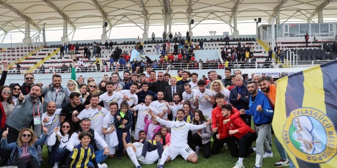 Talasgücü, 3. Lig zaferini depremzedeler ile kutlayacak