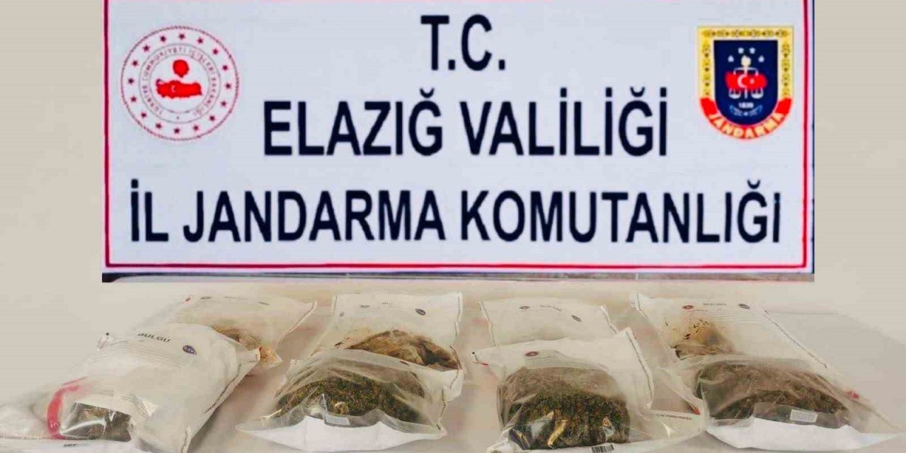 Elazığ’da jandarmadan uyuşturucu tacirlerine darbe