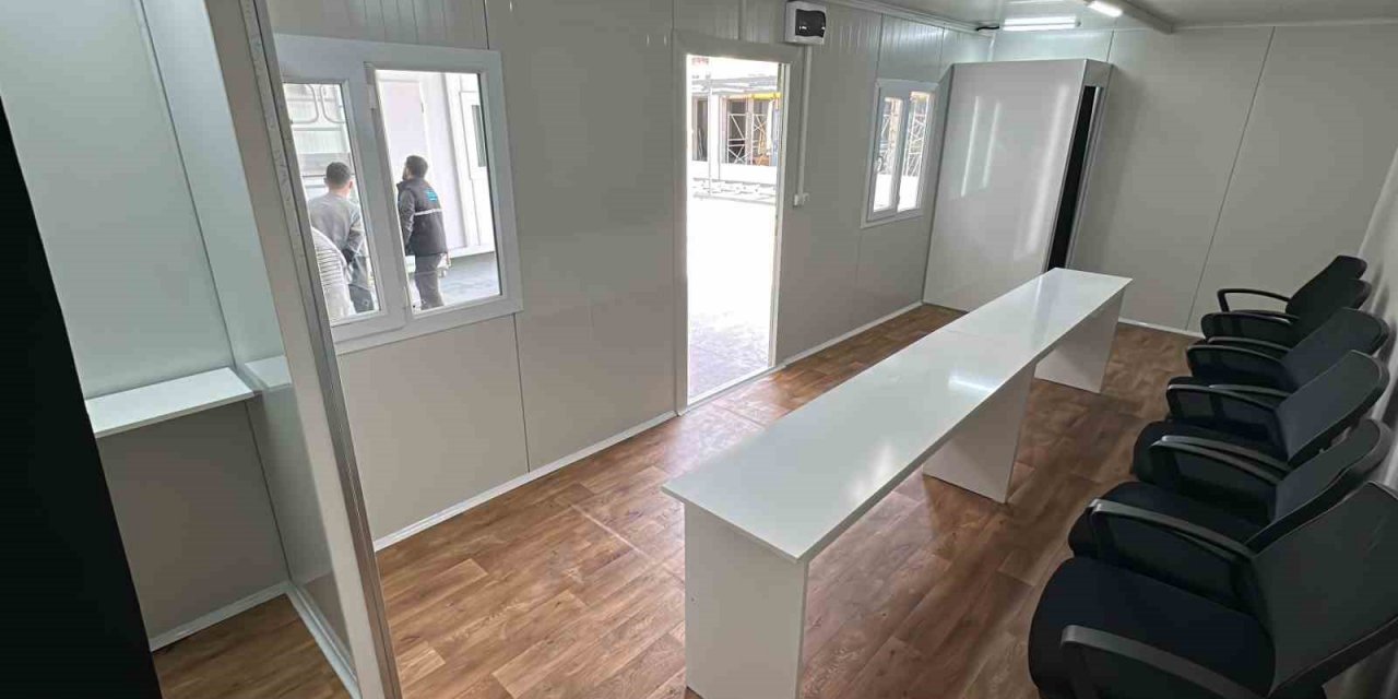 Deprem bölgelerinin seçim konteynerleri Düzce’de üretiliyor