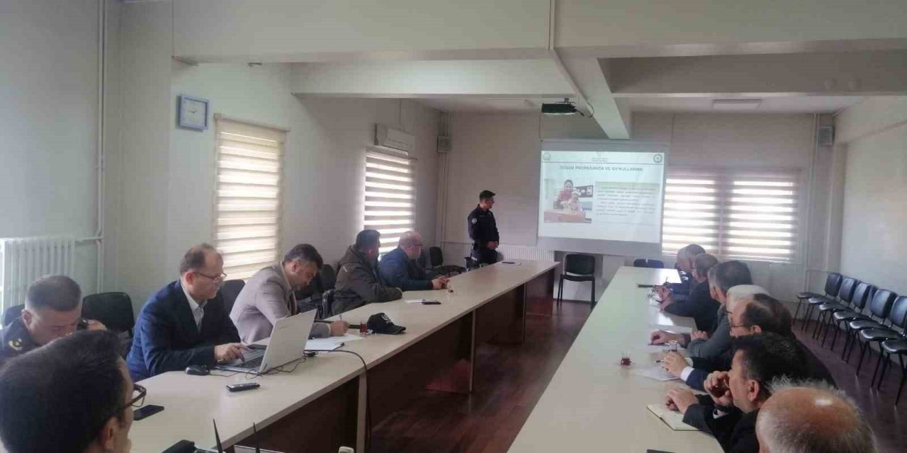 Alaplı’da seçim güvenliği toplantısı yapıldı