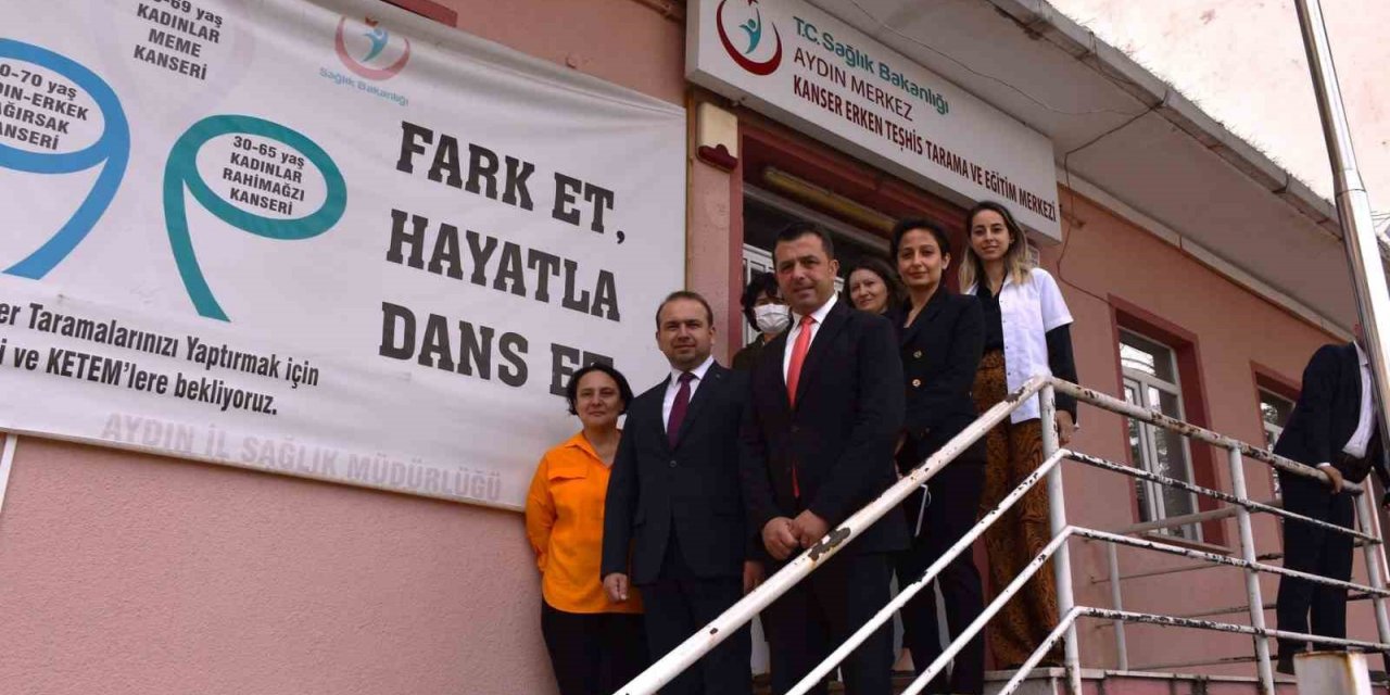 Aydın İl Sağlık Müdürü Şenkul, KETEM çalışmalarını yerinde inceledi