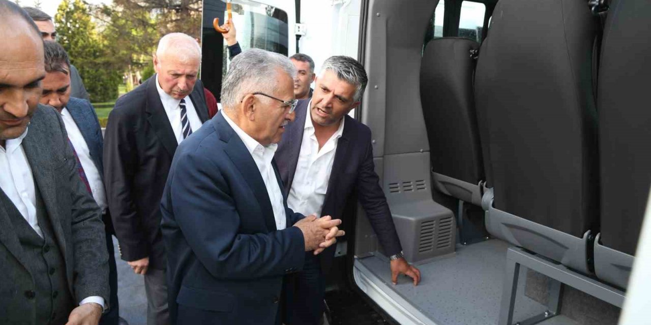 Başkan Büyükkılıç’tan ilçelere daha modern ve konforlu ulaşım