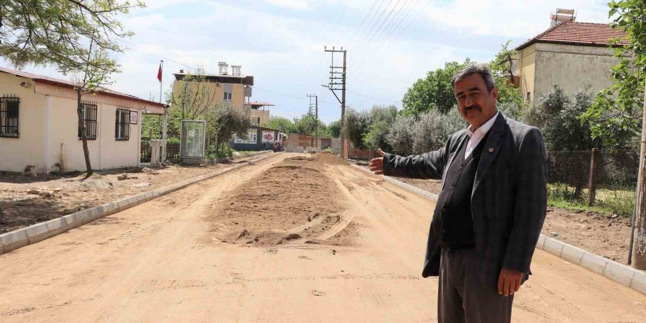 Nazilli’de sokak yenileme çalışmaları devam ediyor