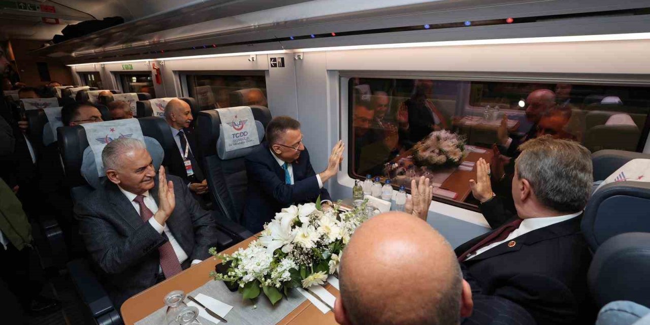 Ankara-Sivas Yüksek Hızlı Tren Hattı’nda ilk sefer