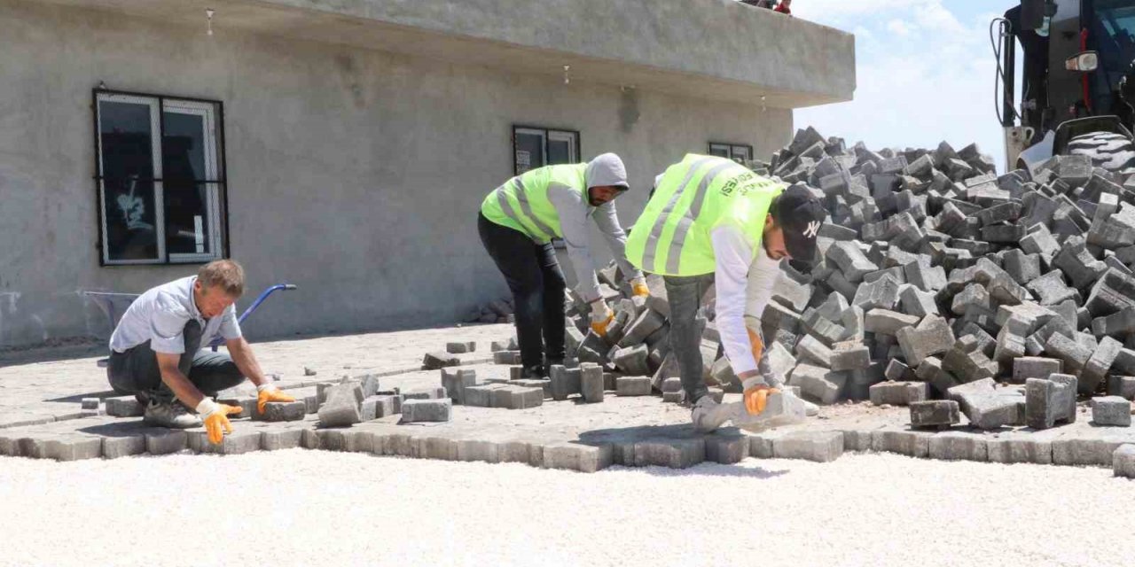 Haliliye kırsalında yol çalışmaları son sürat