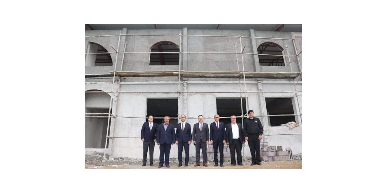 Koçarlı Cemevi ve Kültür Merkezi inşaatında sona yaklaşıldı