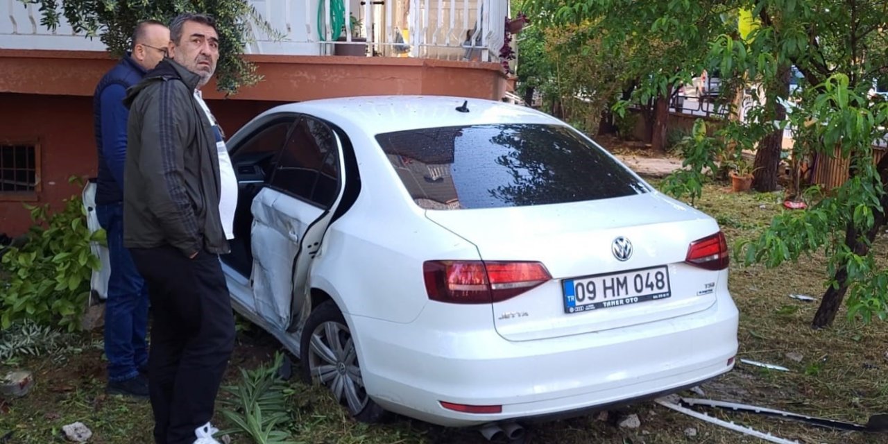 Sivil polis aracı kazaya karıştı: 1 polis yaralı