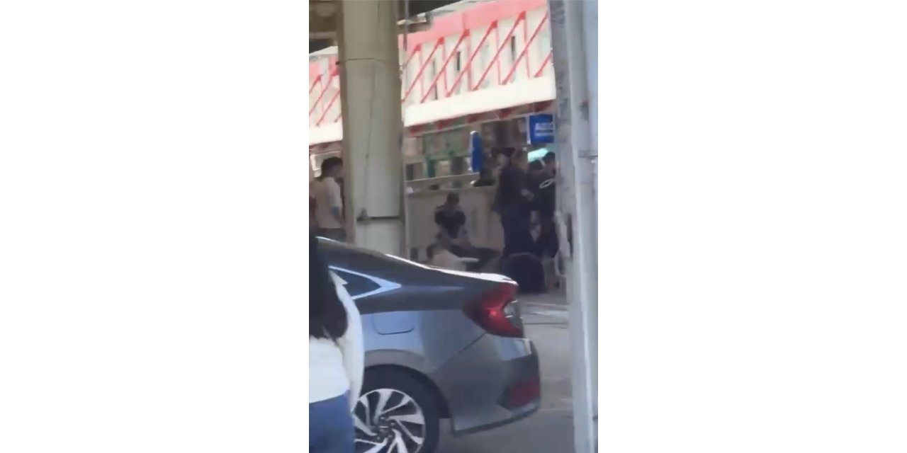 Bursa’da gençlerin meydan muharebesi kameralarda