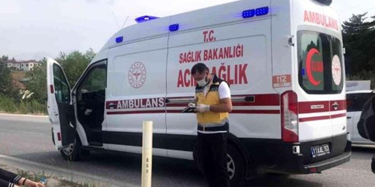 Üniversite kavşağında trafik kazası; 1 yaralı