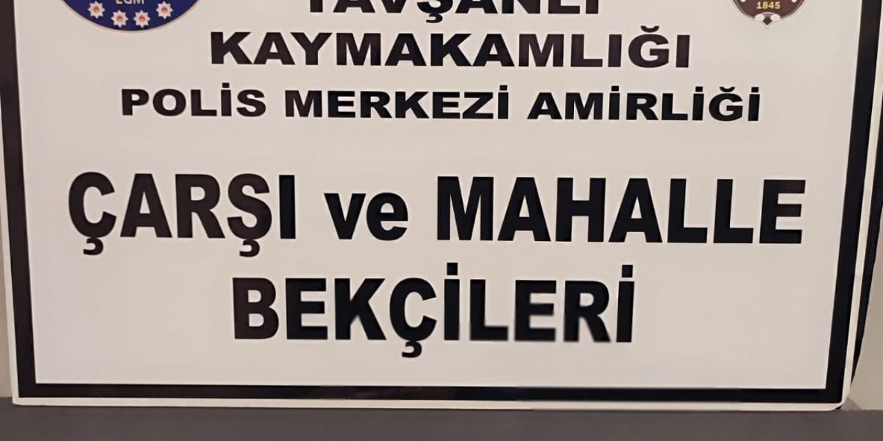 Tavşanlı’da altın kutusu içerisinde uyuşturucu