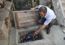 Hırsızlar bir gecede 14 su saati çaldı