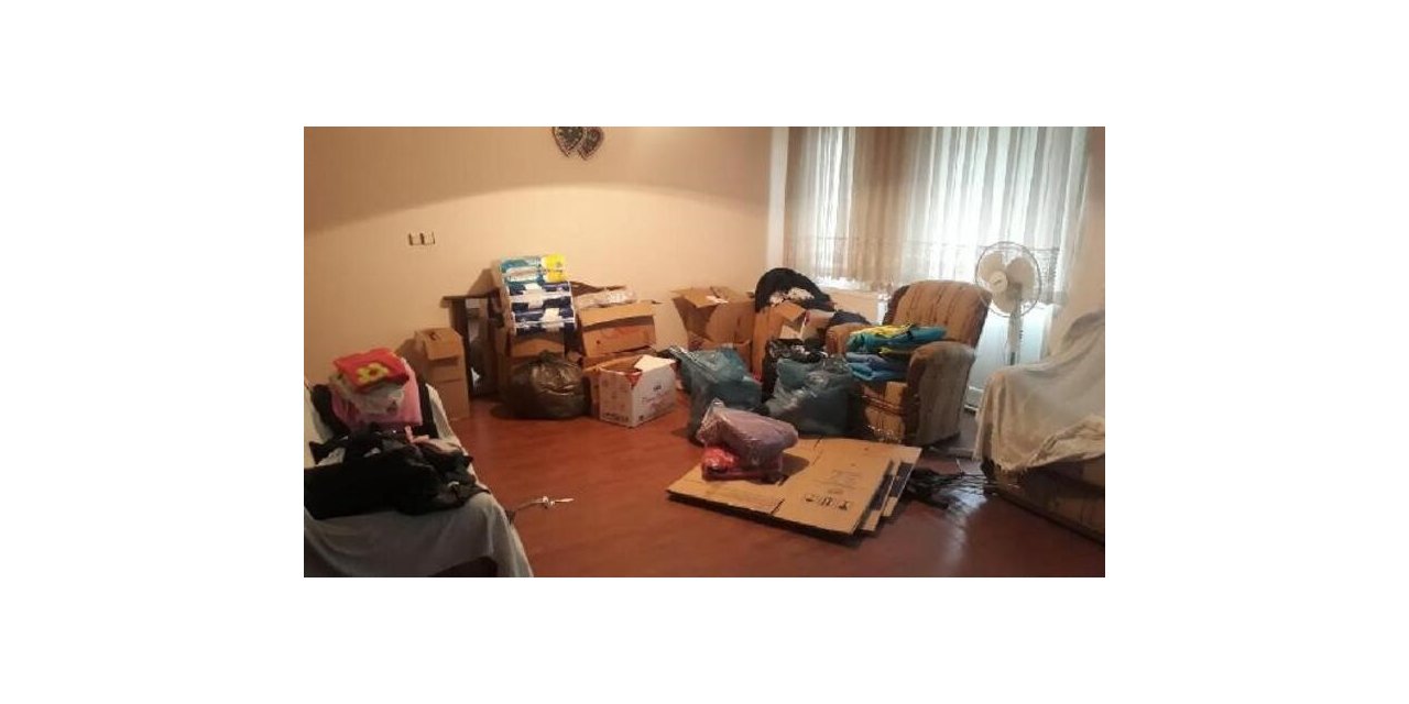 Milas Belediyesi’ne teslim edilen deprem yardımları personelin evinden çıktı