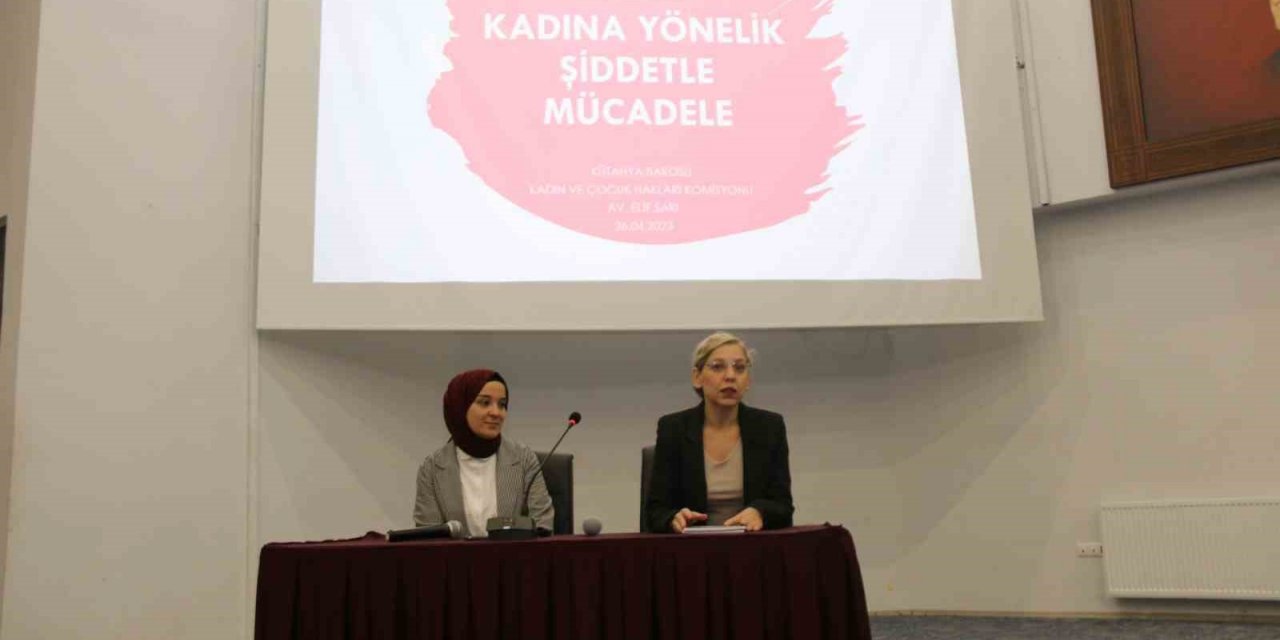 Kütahya’da velilere, "Kadına Yönelik Şiddetle Mücadele” eğitimi