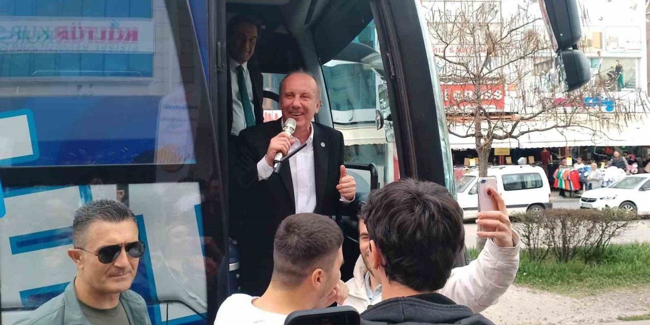 Cumhurbaşkanı Adayı İnce: “(Ali Babacan) O birinci turda Kemal Bey’e oy verecek mi ondan da şüpheliyim”
