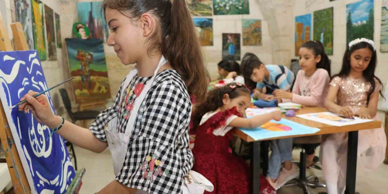 Şanlıurfa’da renkler sanatla buluştu