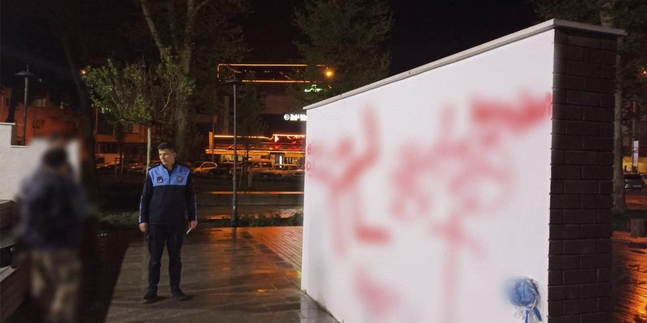 Kamu malına zarar veren çocuklar karakolluk oldu