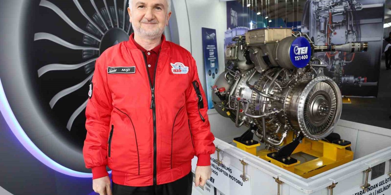 TEI’nin ürettiği yerli ve milli havacılık motorları TEKNOFEST’te sergileniyor