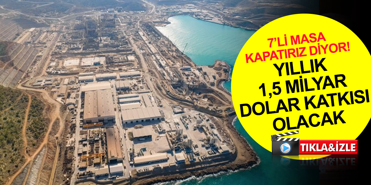 Cumhurbaşkanı Erdoğan: Akkuyu Nükleer Güç Santralinin yıllık 1 buçuk milyar dolar katkısı olacak