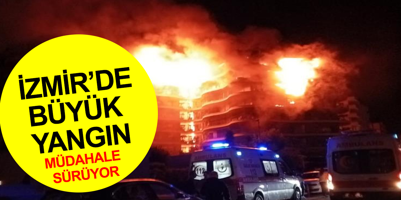 İzmir Narlıdere'de büyük yangın! Vali Köşger son durumu açıkladı