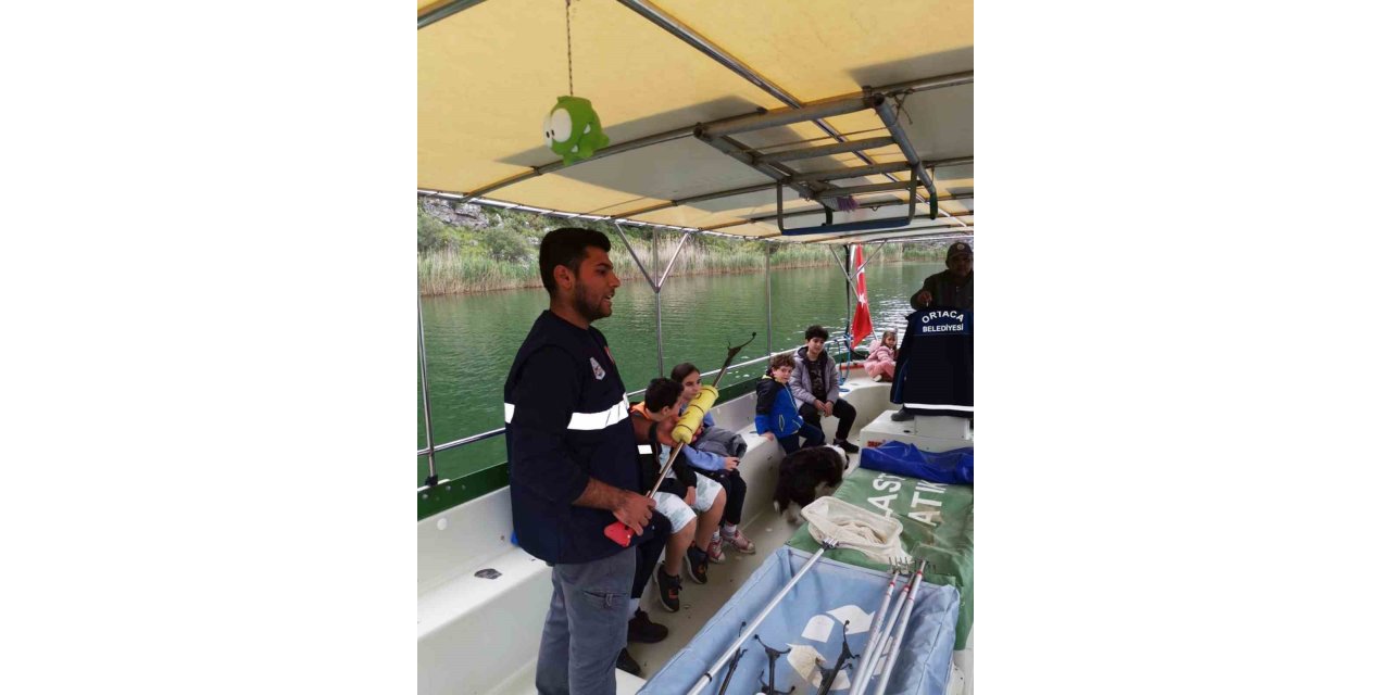 ‘Sınır tanımayan çocuklar’ Dalyan’da temizlik yaptı