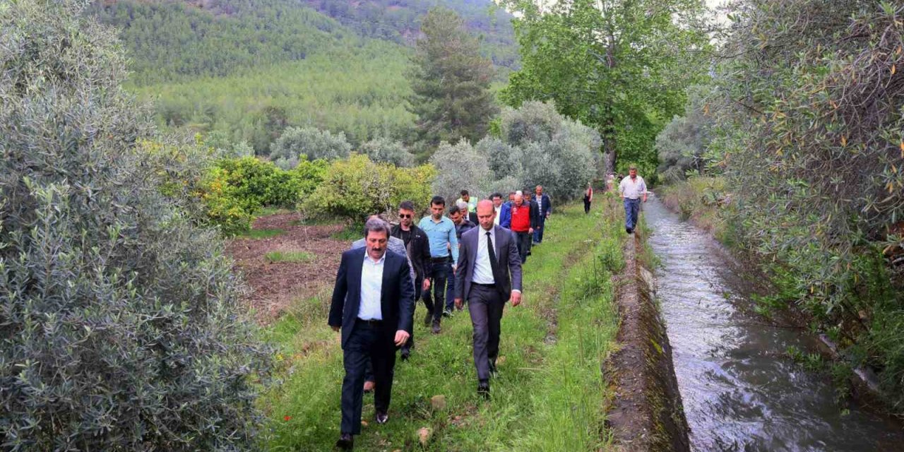 ‘Tarımsal sulamanın iklim değişimine uyumu’ uygulama sahasında inceleme
