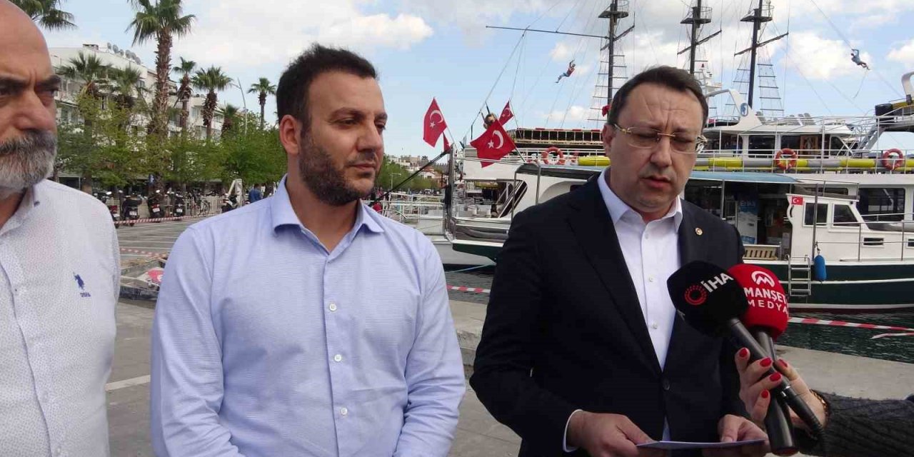 Marmaris’te Oda’lar Yat Limanı’nın bir an önce bitmesini istiyor