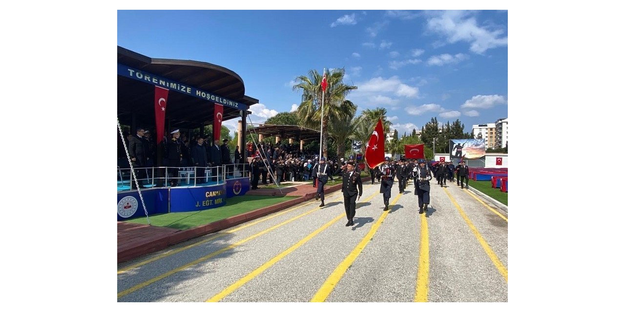 Çanakkale’de 2003-1 Tertip 3’üncü Grup Erlerin Ant İçme Töreni düzenlendi