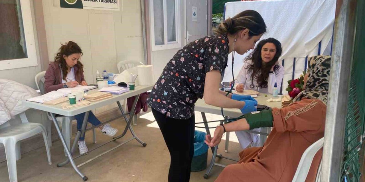 Osmangazi’den deprem bölgesinde sağlık taraması