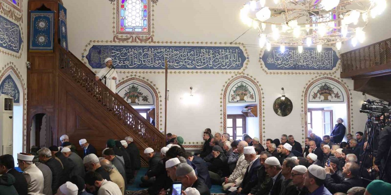 Diyanet İşleri Başkanı Erbaş: “Memur olmanın ahlakı olduğu gibi amir olmanın da ahlakı vardır”