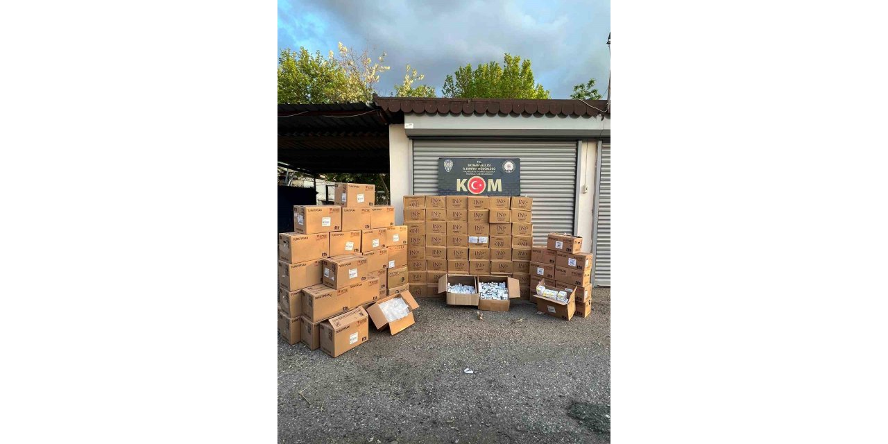 Batman’da 13 bin 449 adet kaçak ilaç ele geçirildi