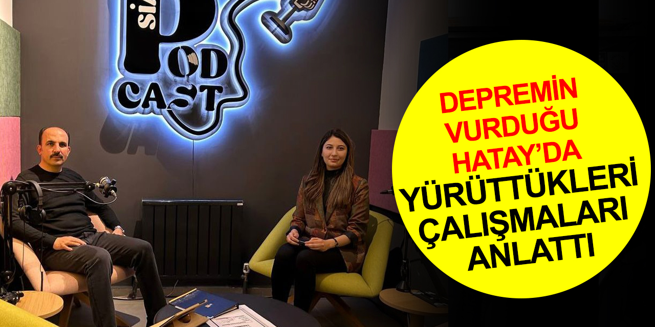 Konya BB Başkanı Altay Sosyal İnovasyon Ajansı 'İyilik Nöbeti' podcast serisinde Hatay’daki çalışmaları anlattı