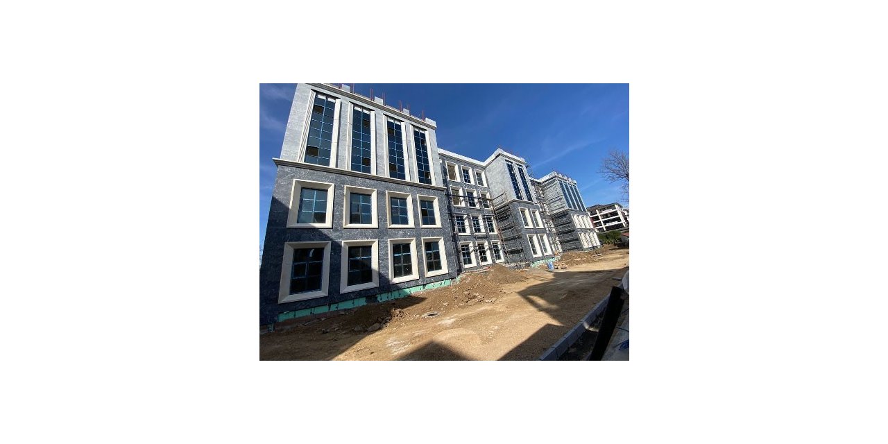 Edremit yeni hükümet konağı inşaatı tamamlanıyor