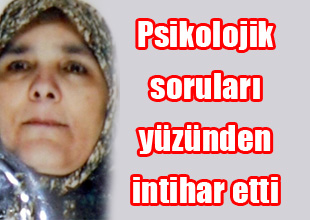 Elektrik kablosuyla kendini astı